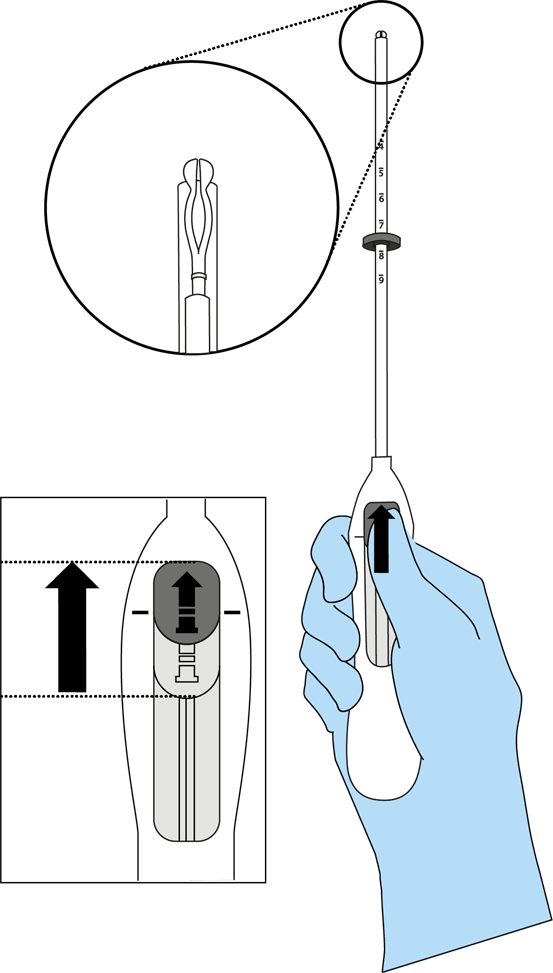 Load the IUS into the placement tube